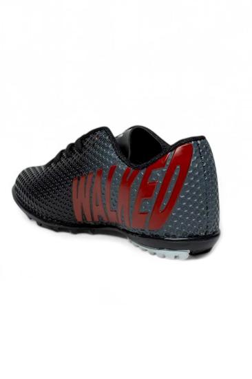 Hkursat Wlk Siyah Beyaz Halı Saha Erkek Çocuk Futbol Ayakkabı