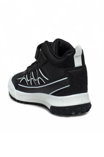 Hkursat Gks Siyah Beyaz Cırtlı Erkek Çocuk Bot NSB936