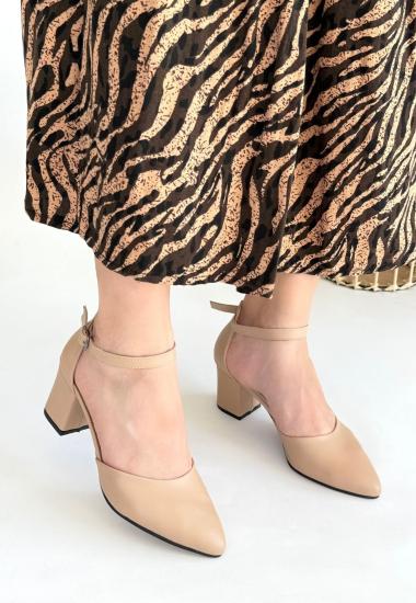 Bluefeet Nude Cilt Kadın Topuklu Ayakkabı