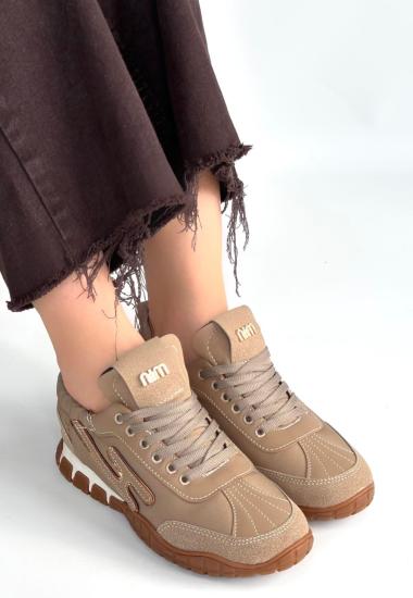 Hkursat Huer Vizon Nubuk Bağcıklı Spor Ayakkabı