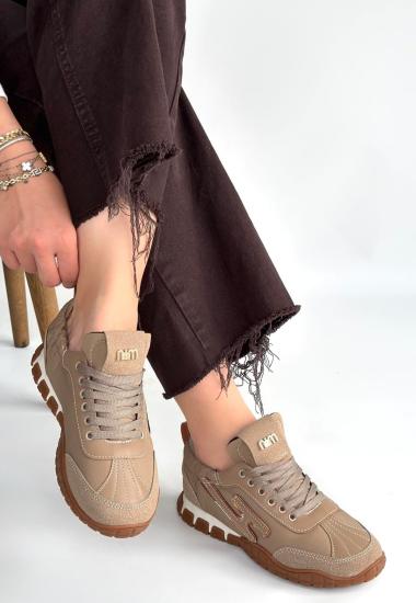 Hkursat Huer Vizon Nubuk Bağcıklı Spor Ayakkabı