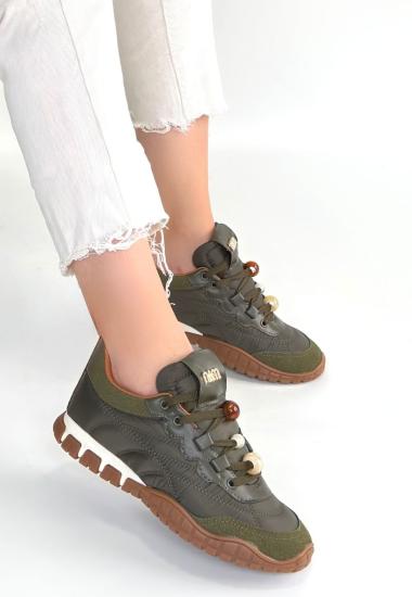 Hkursat Tues Yeşik Nubuk Bağcıklı Spor Ayakkabı