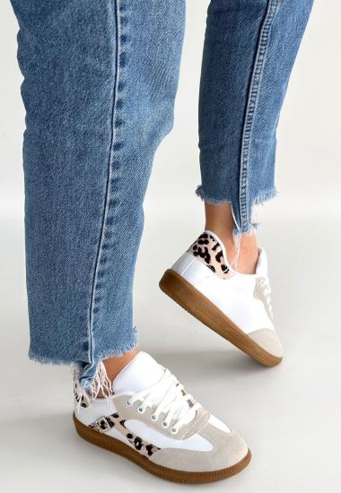 Hkursat Mier Beyaz Cilt Bağcıklı Spor Ayakkabı