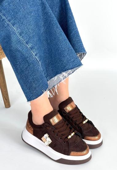 Hkursat Ceans Kahverengi Süet Bağcıklı Spor Ayakkabı