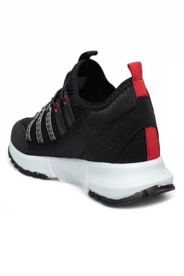 Hkursat Glc Siyah Erkek Fileli Sneaker Spor Ayakkabı