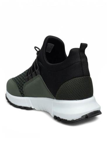 Hkursat Glc Yeşil Siyah Erkek Fileli Spor Ayakkabı