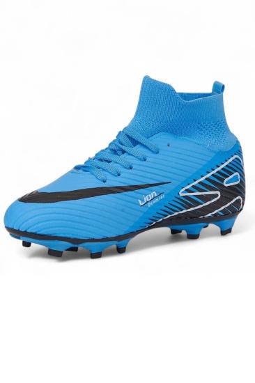 Hkursat Lio Turkuaz Çoraplı Erkek Futbol Krampon Ayakkabı