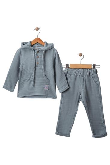 Hkursat Turkuaz İkili Erkek Çocuk Takım 2Y,3Y,4Y,5Y