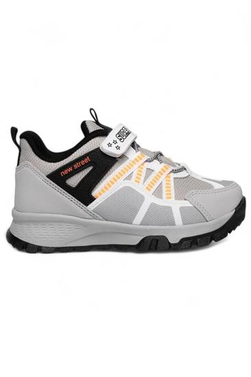 Hkursat Spr Buz Beyaz Kız Çocuk Treking Kısa Bot Ayakkabı