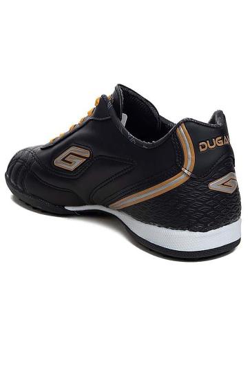 Hkursat Dgn Siyah Turuncu Halısaha Erkek Futbol Ayakkabı