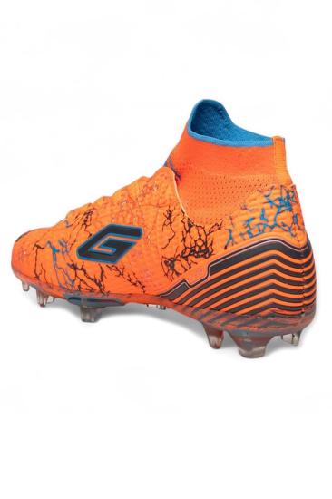 Hkursat Dgn Turuncu Boğazlı Erkek Krampon Futbol Ayakkabı