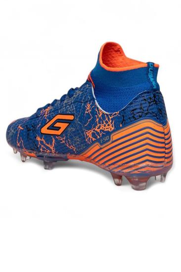 Hkursat Dgn Mavi Boğazlı Erkek Krampon Futbol Ayakkabı