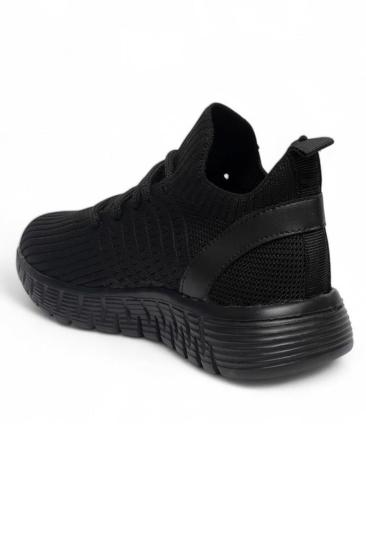 Hkursat Dvm Siyah Bağcıklı File Kadın Spor Ayakkabı