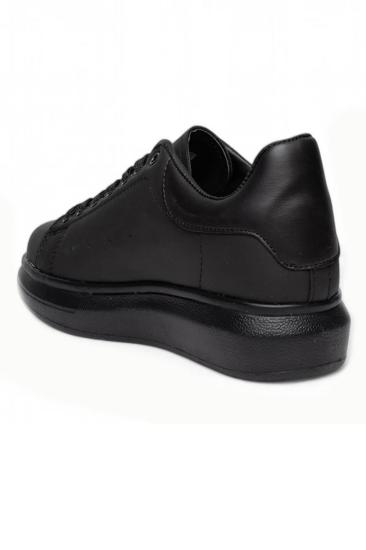 Hkursat Jgp Siyah Bağcıklı Kadın Spor Ayakkabı