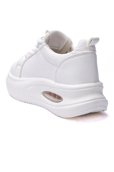 Hkursat Dvm Ekru Kadın Günlük Sneaker Spor Ayakkabı