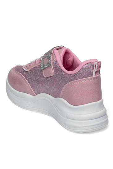 Hkursat Prj Pembe Simli Kız Çocuk Sneaker Spor Ayakkabı