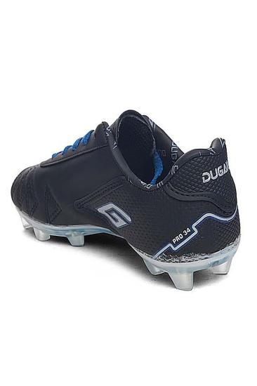 Hkursat Dgn Siyah Mavi Erkek Çocuk Krampon Futbol Ayakkabı