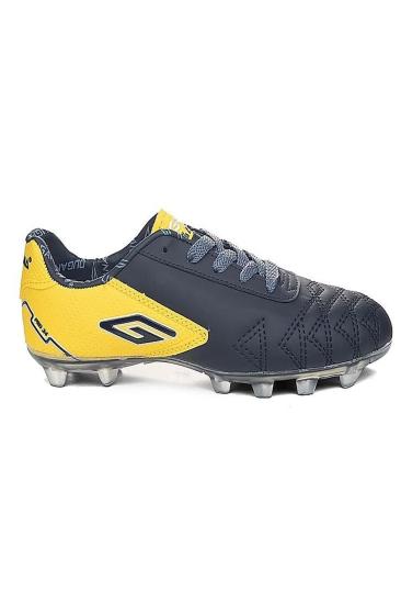 Hkursat Dgn Siyah Sarı Erkek Çocuk Krampon Futbol Ayakkabı