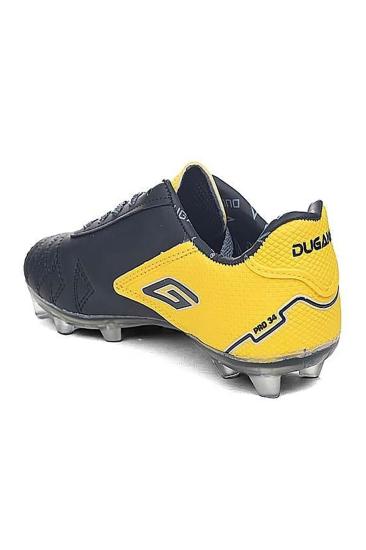 Hkursat Dgn Siyah Sarı Erkek Çocuk Krampon Futbol Ayakkabı