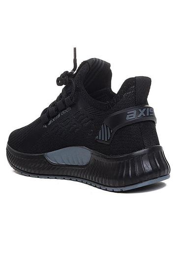 Hkursat Axs Siyah Triko Erkek Sneaker Spor Ayakkabı