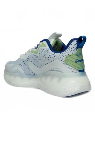 Hkursat Pnr Beyaz Mavi Triko Erkek Sneaker Spor Ayakkabı