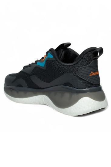 Hkursat Pnr Gri Siyah Triko Erkek Sneaker Spor Ayakkabı