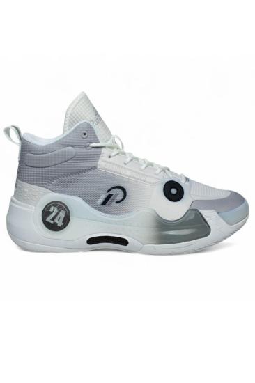 Hkursat Pnr Beyaz Gri Triko Erkek Basket Spor Ayakkabı