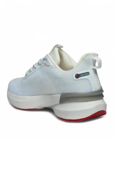 Hkursat Pnr Beyaz Triko Kadın Sneaker Spor Ayakkabı