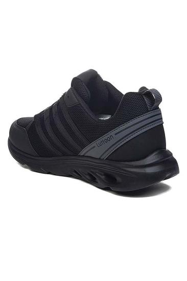 Hkursat Ltn Siyah Rahat İç Taban Erkek Spor Ayakkabı