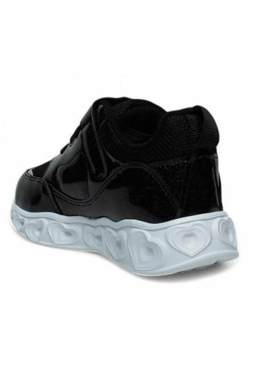 Hkursat Ryx Siyah Fileli Kız Çocuk Spor Ayakkabı
