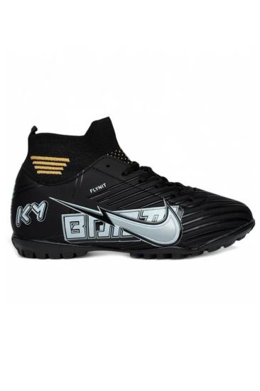 Hkursat Twg Siyah Boğazlı Halısaha Erkek Futbol Ayakkabı