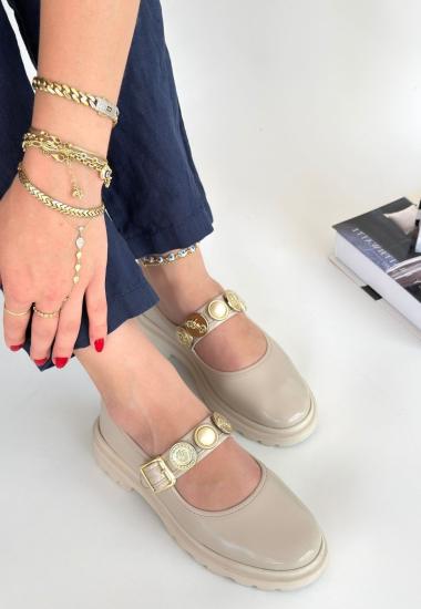 Hkursat Okira Bej Rugan Oxford Ayakkabı