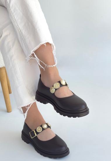 Hkursat Okira Kahverengi Cilt Oxford Ayakkabı