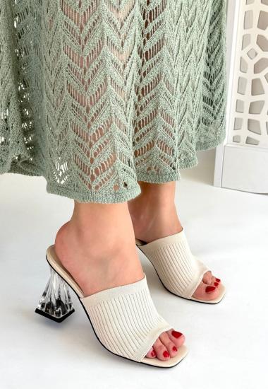 Hkursat Evra Ten Triko Topuklu Terlik