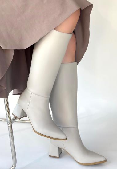 Bluefeet Ten Cilt Topuklu Kadın Çizme