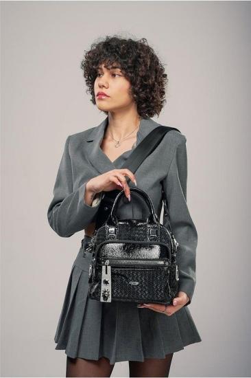 Hkursat Weta Siyah Cilt Kol Ve Omuz Çantası