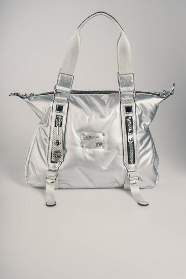 Hkursat Tiven Gri Cilt Omuz Ve Kol Çantası