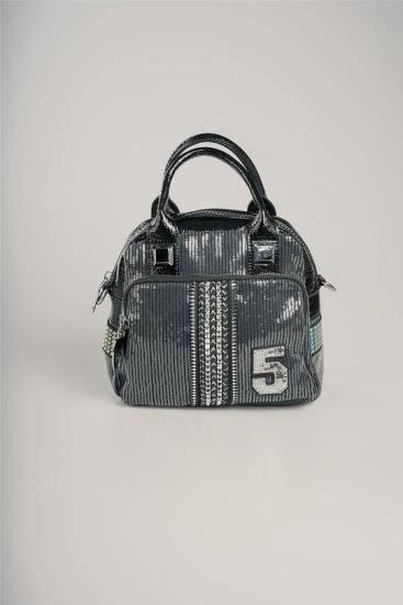 Hkursat Tuka Siyah Cilt Kol Ve Omuz Çantası