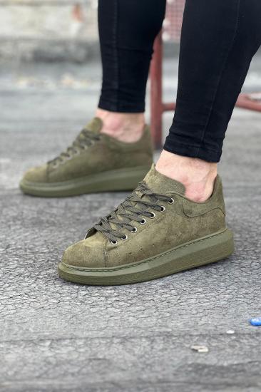 Hkursat HK096 Haki Süet Günlük Erkek Casual Ayakkabı