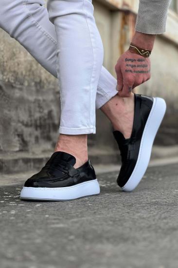 Hkursat HK161 Siyah Rugan Erkek Casual Ayakkabı