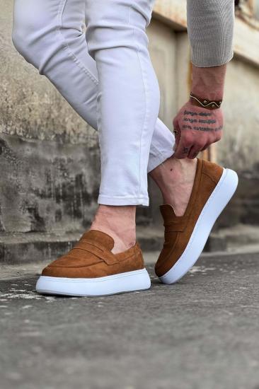 Hkursat HK161 Taba Süet Erkek Casual Ayakkabı