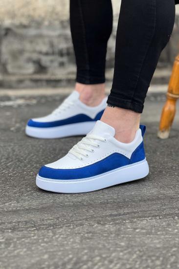 Hkursat HK162 Beyaz Sax Ortopedik Taban Erkek Casual Ayakkabı