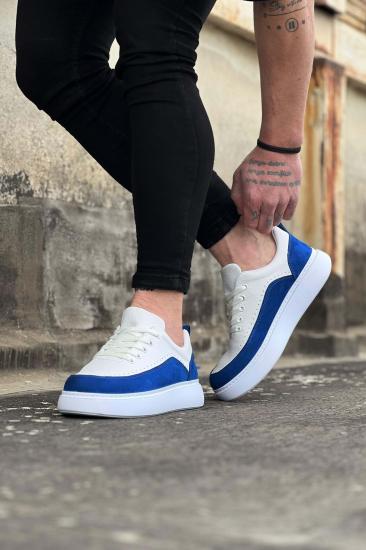 Hkursat HK162 Beyaz Sax Ortopedik Taban Erkek Casual Ayakkabı