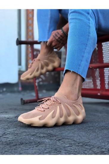 Hkursat HK300 Taba Triko Sargı Taban Casual Erkek Ayakkabı