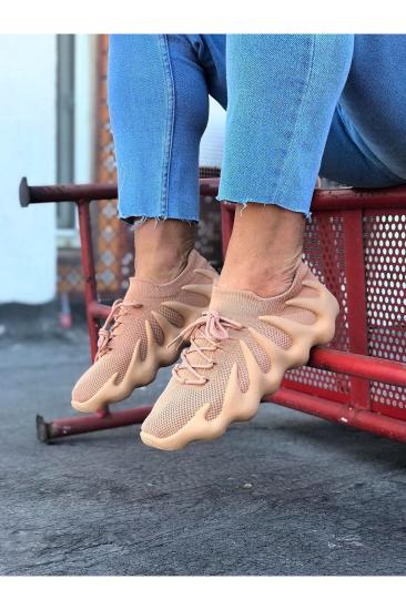 Hkursat HK300 Taba Triko Sargı Taban Casual Erkek Ayakkabı