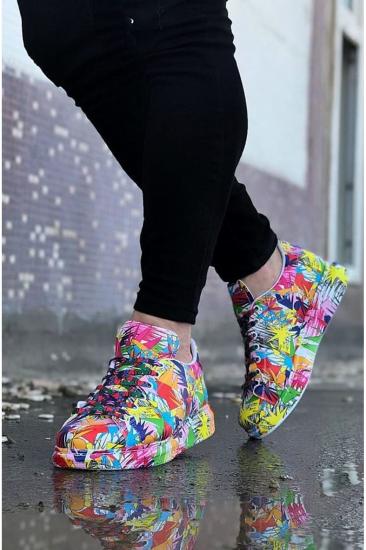 Hkursat HK501 Çok Boyalı Erkek Casual Ayakkabı