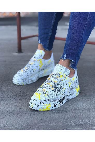 Hkursat HK501 Sarı Renkli Erkek Casual Ayakkabı