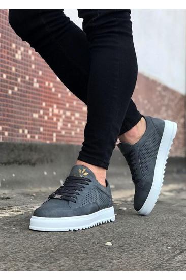 Hkursat HK505 Gri Erkek Günlük Ayakkabı