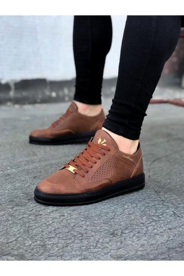 Hkursat HK505 Taba Kömür Erkek Günlük Ayakkabı