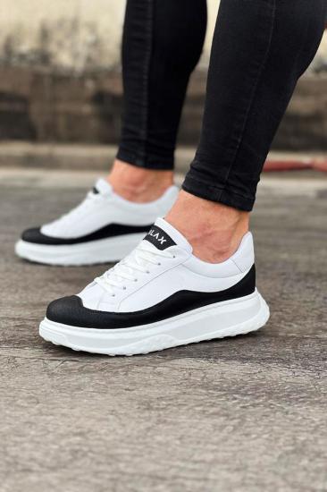 Hkursat HK507 Beyaz Siyah Günlük Erkek Ayakkabı